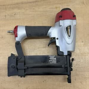 Central Pneumatic 16/18 Ga. 3-in-1 Nailer / Stapler Max 100 PSI Air Gun Used